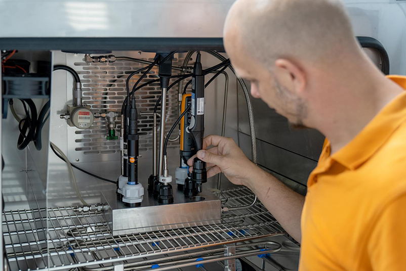 Étalonnage dans le laboratoire d'humidité